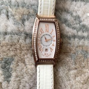 Ted Baker Women’s Watch Rose Gold Minimalist leather band